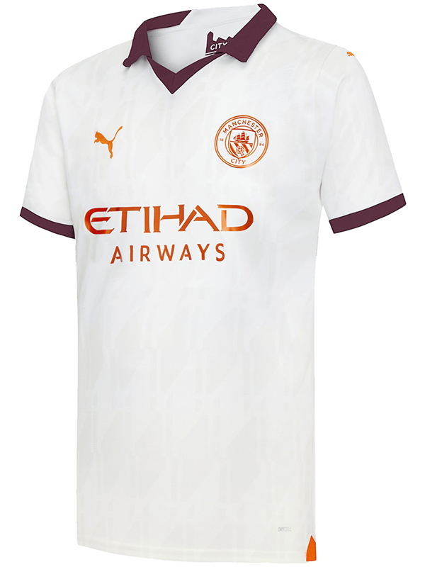 Manchester City maillot extérieur uniforme de football deuxième kit de football pour hommes hauts maillot de sport 2023-2024