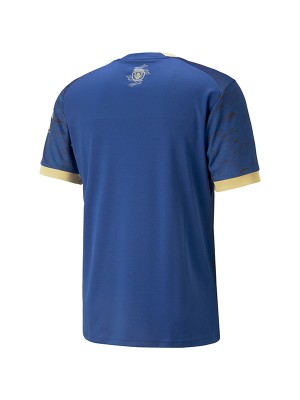 Manchester City maillot spécial football uniforme hommes cny graphique sportswear football bleu haut chemise 2023-2024
