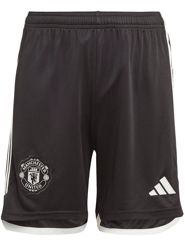 Manchester united maillot extérieur shorts deuxième pantalon de maillot de football uniforme de vêtements de sport de football pour hommes 2023-2024
