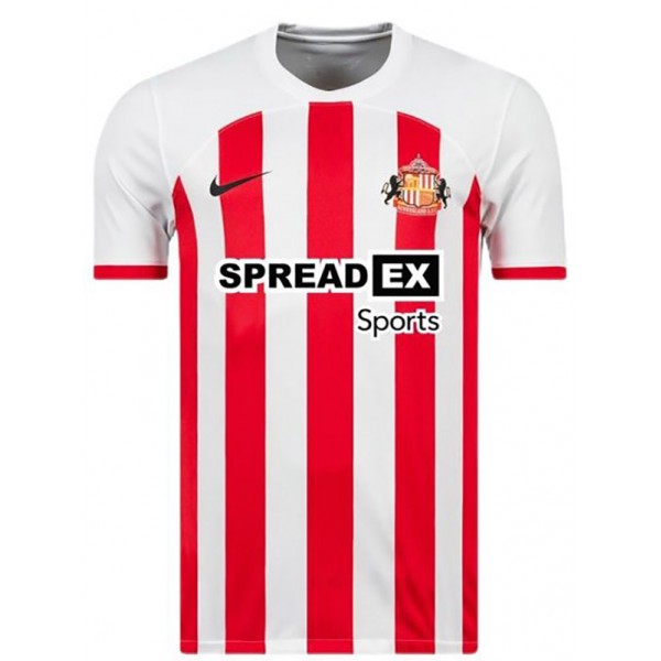 Sunderland domicile maillot uniforme de football premier vêtement de sport pour homme kit de football haut-shirt 2023-2024