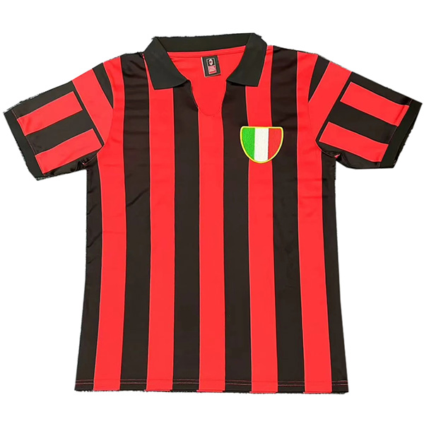 AC Milan domicile maillot rétro uniforme de football premier kit de football pour hommes haut de sport chemise 1963
