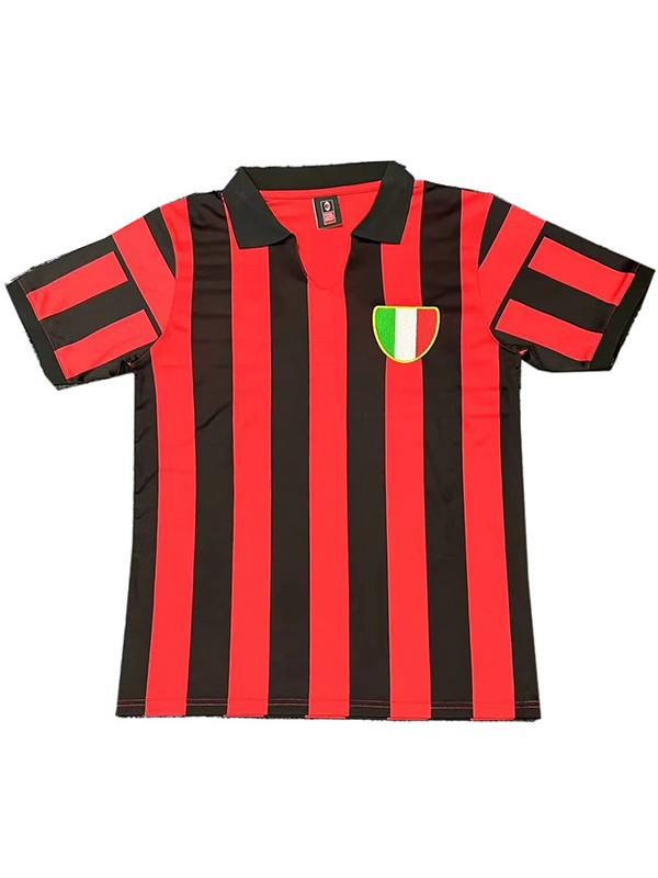 AC Milan domicile maillot rétro uniforme de football premier kit de football pour hommes haut de sport chemise 1963