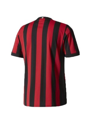 AC milan maison maillot rétro uniforme de football hommes premier kit de football maillot de sport 2017-2018
