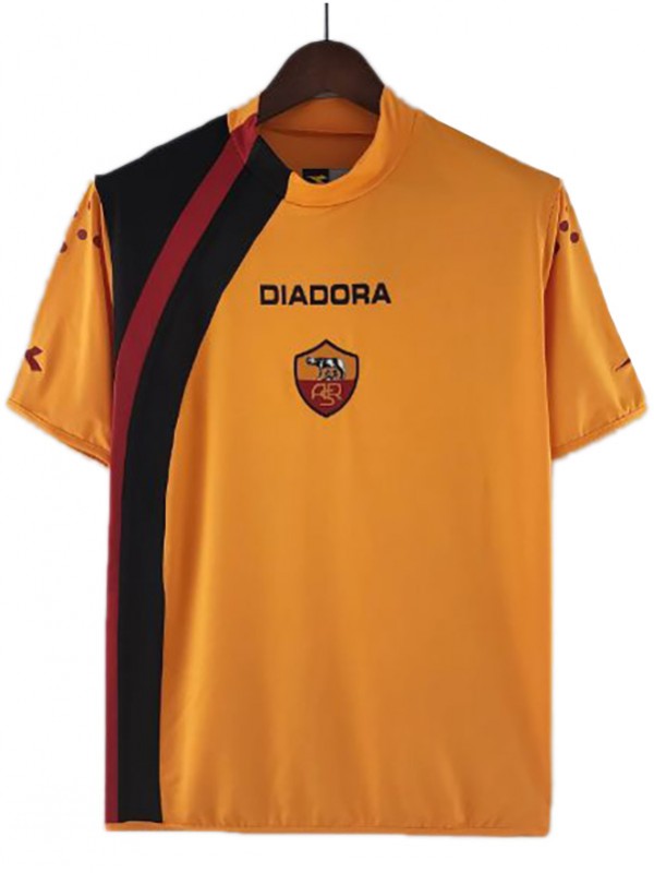 AS roma loin rétro maillot de football uniforme hommes deuxième kit de football de sport maillot haut 2005-2006