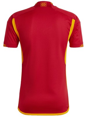 AS Roma maillot domicile uniforme de football premier kit de football pour hommes en tête maillot de sport 2023-2024