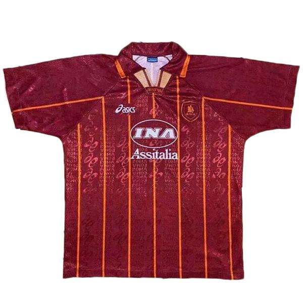 AS Roma domicile maillot de football rétro maillot match premier maillot de football sportswear homme 1996-1997