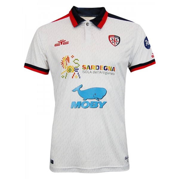 Cagliari maillot extérieur uniforme de football deuxième vêtement de sport pour homme kit de football maillot haut 2023-2024