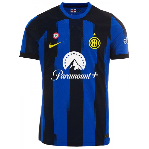 Inter milan domicile maillot de football uniforme hommes premier kit de football hauts de sport chemise 2023-2024