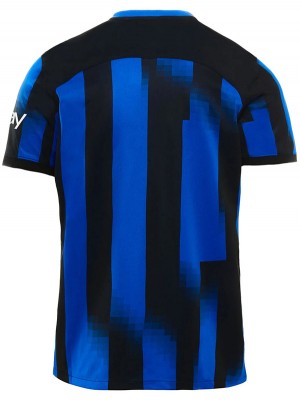 Inter Milan maillot domicile Transformers uniforme de football kit de football de sport pour hommes hauts chemise 2023-2024