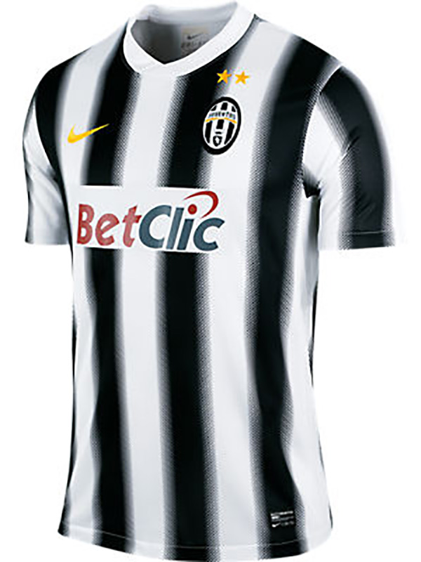 Juventus maillot domicile vintage maillot de football uniforme hommes premier maillot de sport maillot de football 2011 - 2012 