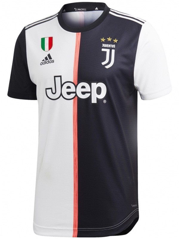 Juventus domicile maillot rétro football uniforme vintage premier kit de football de sport pour hommes chemise haute 2019-2020