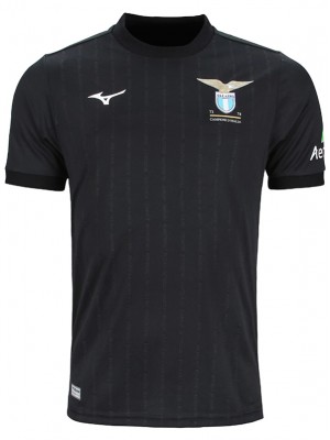 Lazio maillot du 50e anniversaire uniforme de football noir vêtements de sport pour hommes kit de football hauts chemise de sport 2024