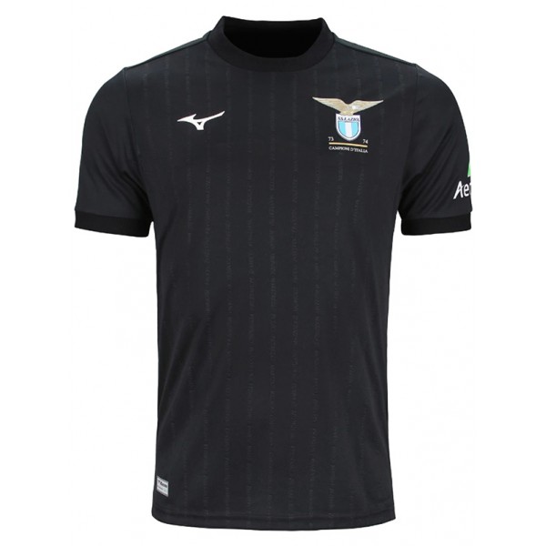 Lazio maillot du 50e anniversaire uniforme de football noir vêtements de sport pour hommes kit de football hauts chemise de sport 2024