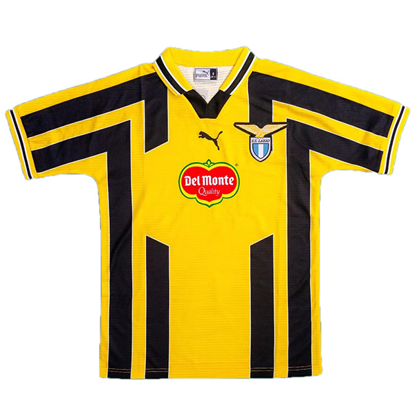 Lazio loin maillot rétro maillot de football match deuxième maillot de football sportswear pour hommes 1998-2000