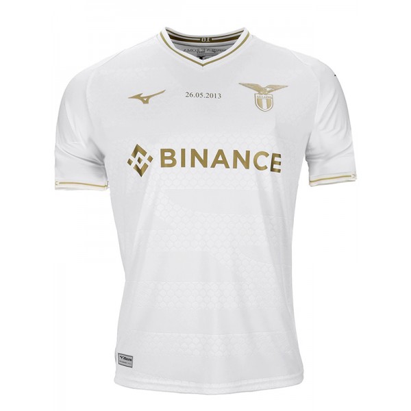 Lazio maillot anniversaire spécial uniforme de football hommes blanc sportswear kit de football chemise supérieure 2023-2024