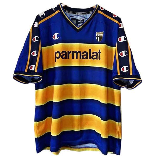 Parma Maillot de foot rétro vintage Away maillot match deuxième maillot de football sportswear homme 2001-2002
