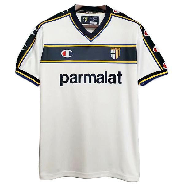 Parma Maillot de foot rétro vintage Home maillot match premier maillot de football sportswear homme 2001-2002