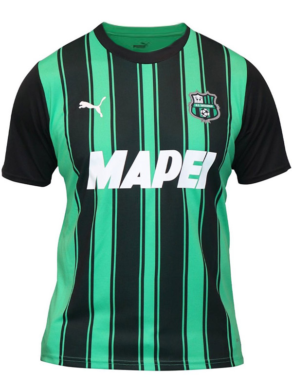 Sassuolo domicile maillot uniforme de football premier kit de football pour hommes maillot haut de sport 2023-2024