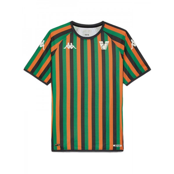 Venezia maillot d'avant-match uniforme de football kit de football pour hommes hauts sport chemise en or 2023-2024
