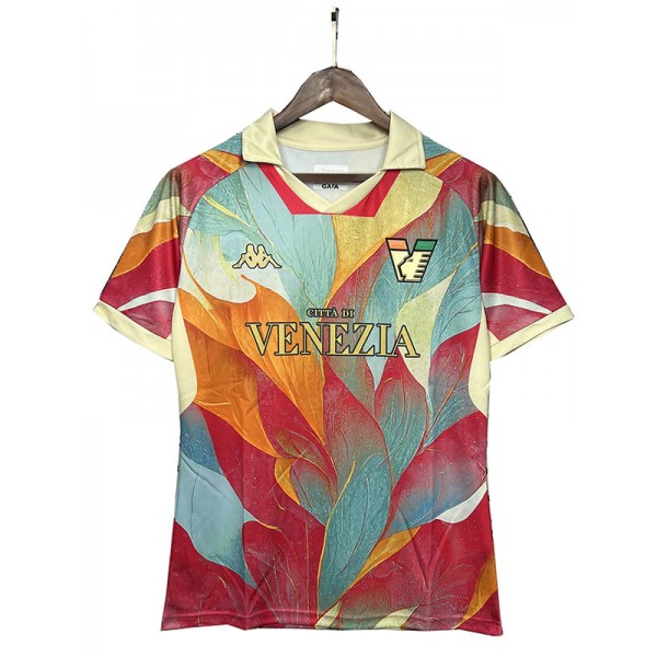 Venezia édition spéciale maillot uniforme de football kit de football rose pour hommes hauts chemise de sport 2024-2025