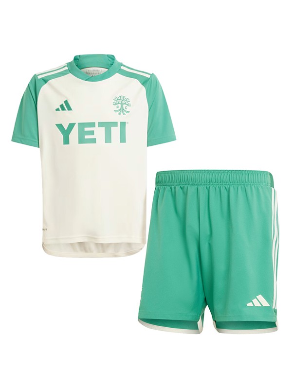 Austin FC maillot de football pour enfants à l'extérieur kit de football pour enfants deuxième maillot de football mini uniformes pour jeunes 2024-2025