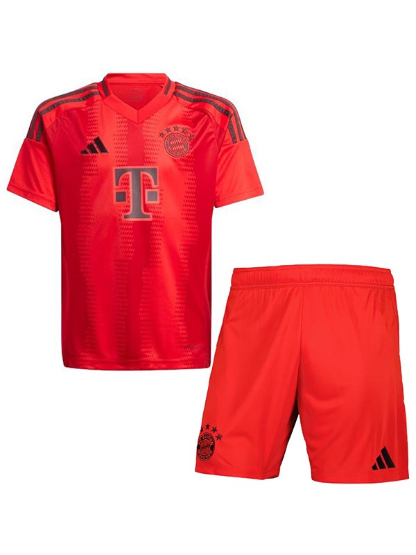 Bayern munich maillot enfant domicile kit de football enfants premier mini-shirt de football uniformes pour jeunes 2024-2025