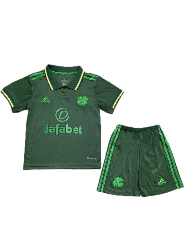 Celtic édition spéciale maillot enfants kit de football enfants maillot de football vert mini uniformes jeunesse 2023-2024