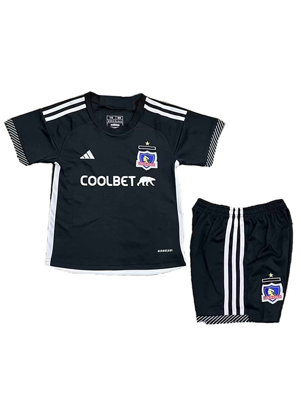 Colo-Colo extérieur maillot de football pour enfants kit de football pour enfants deuxième maillot de football mini uniformes pour jeunes 2024-2025