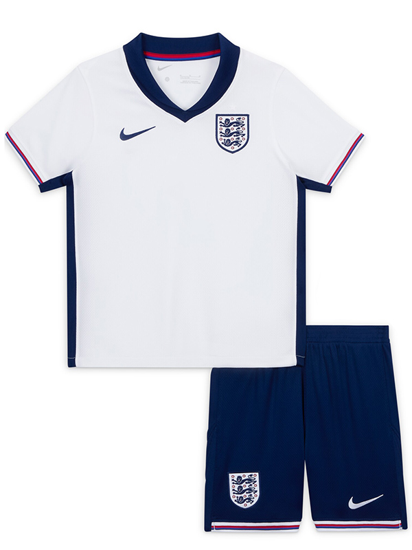 England maillot enfant domicile kit de football premier mini-maillot de football pour enfants uniformes pour jeunes coupe de l'euro 2024