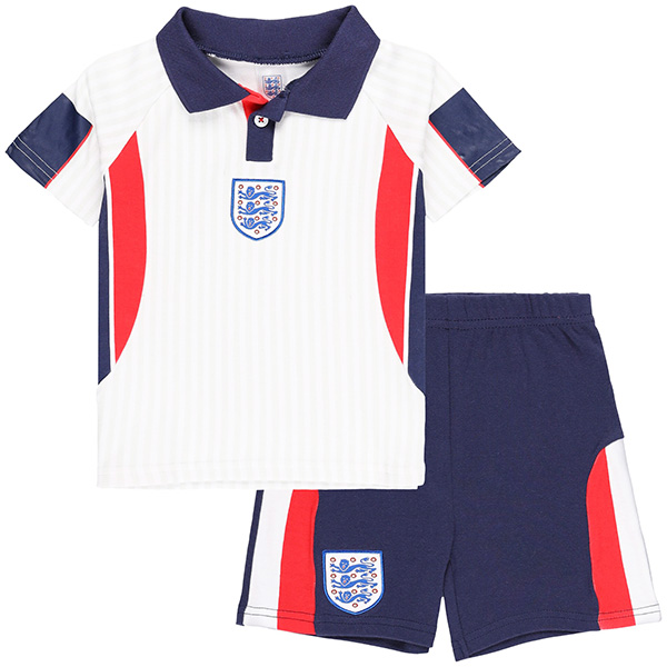 England accueil rétro enfants kit football enfants premier maillot de football maillot match jeunes uniformes 1998