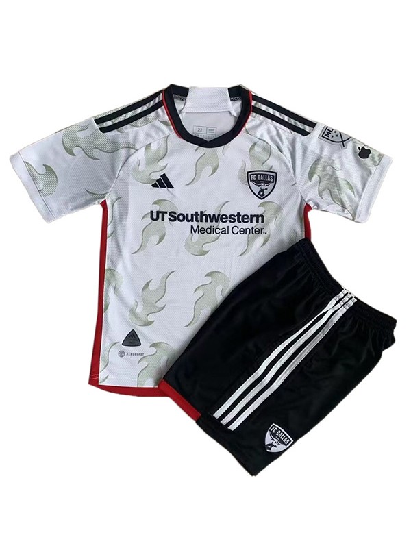 FC Dallas maillot enfant extérieur kit de football enfants deuxième maillot de football mini uniformes de jeunesse 2023-2024