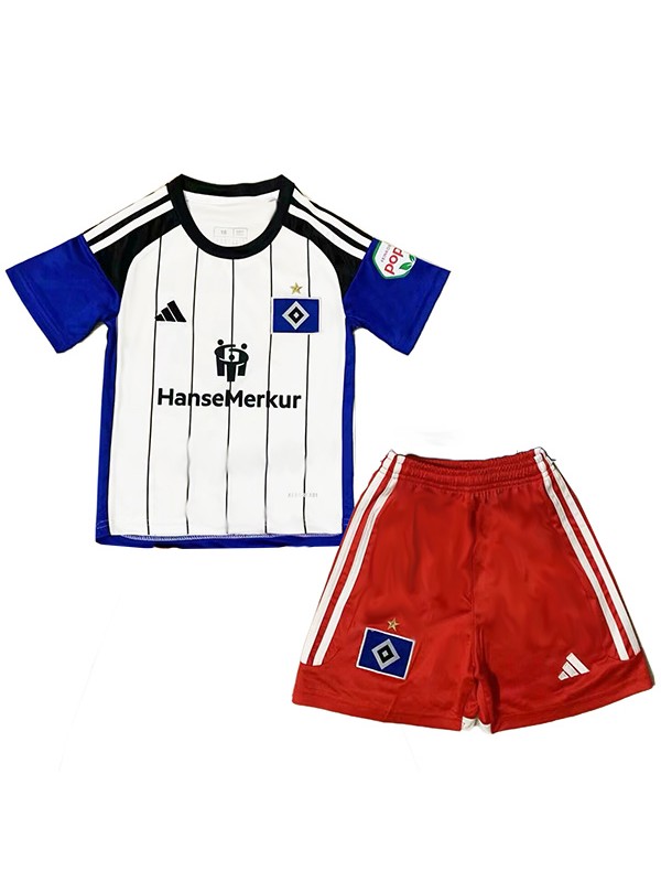Hamburger SV maillot enfant domicile kit de football enfants premier mini-chemise de football uniformes pour jeunes 2024-2025