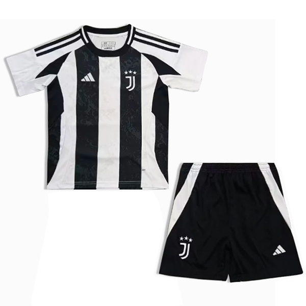 Juventus maillot enfant domicile kit de football enfants premier mini-shirt de football uniformes pour jeunes 2024-2025