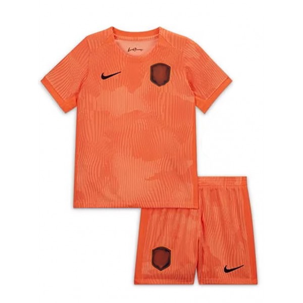 Nethlan maison enfants maillot de football kit enfants premier football mini chemise jeunes uniformes 2023