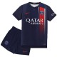 Paris saint germain maison enfants kit football enfants premier maillot de football mini uniformes jeunesse 2023-2024