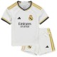 Real Madrid domicile enfants maillot enfants premier football mini chemise kit de football uniformes de jeunesse 2023-2024