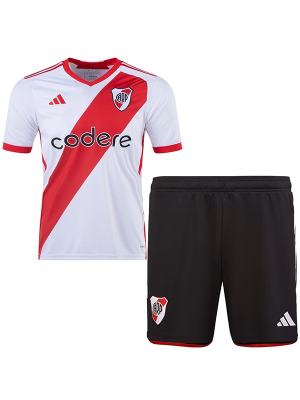 River plate maillot enfant domicile kit de football enfants premier mini-chemise de football uniformes pour jeunes 2023-2024