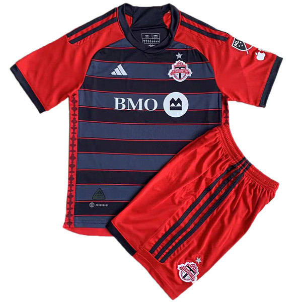 Toronto FC domicile kit enfants maillot de football enfants premier football mini chemise uniformes jeunesse 2023-2024