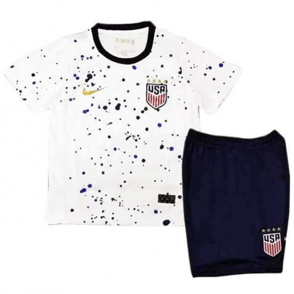 USA maison enfants maillot États-Unis enfants premier football mini chemise kit de football uniformes de jeunesse 2023