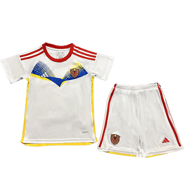 Venezuela extérieur maillot de football pour enfants kit de football pour enfants deuxième maillot de football mini uniformes pour jeunes 2024-2025