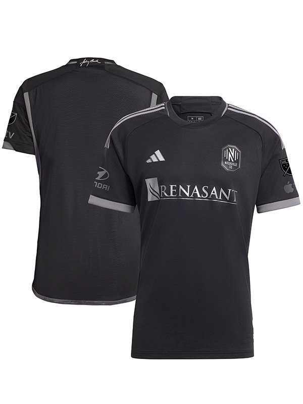 Nashville sc maillot noir uniforme de football vêtements de sport pour hommes kit de football hauts chemise de sport 2023