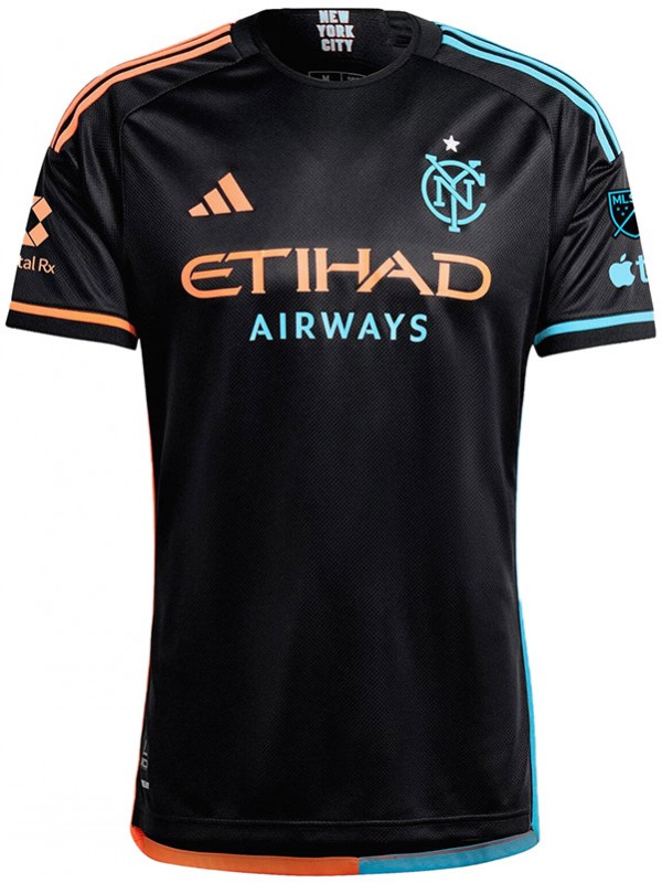 New York City maillot extérieur uniforme de football deuxième vêtement de sport pour hommes kit de football chemise haute 2024-2025