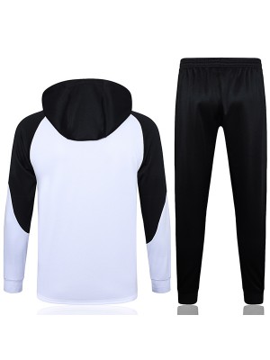 Chelsea hoodie jacket football sportswear tracksuit zipper uniform men's training white black kit outdoor soccer coat 2024