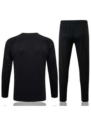 SC Corinthians tracksuit soccer suit sports set zipper-necked black uniform men's clothes football training kit 2023-2024
