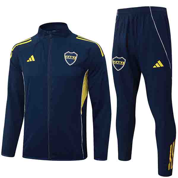 Boca Juniors jacket mens training indigo kit 2025-2026