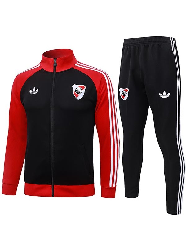 River plate jacket mens balck red training tracksuit 2026-2027