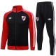 River plate jacket mens balck red training tracksuit 2026-2027