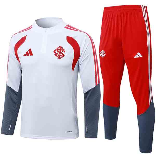 Internacional tracksuit men's white red training kit 2026-2027