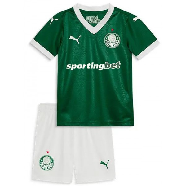 Palmeiras home kids kit childrens jersey 2025-2026