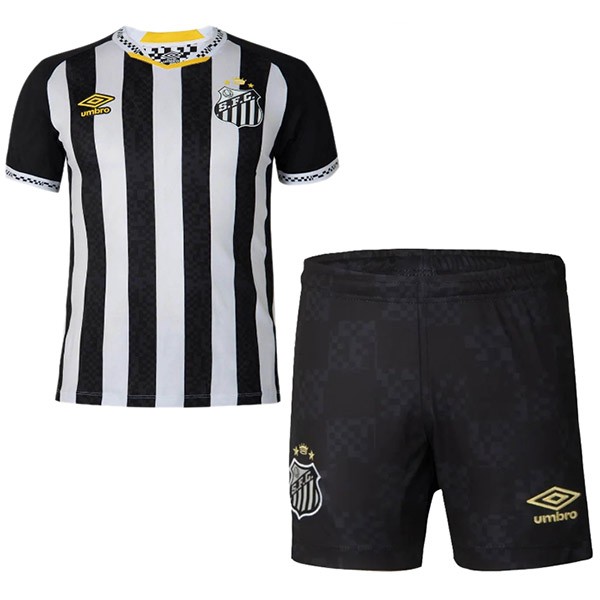 Santos away kids kit childrens jersey 2025-2026